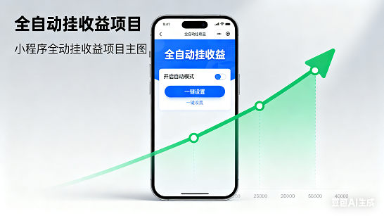 小程序全自动挂收益项目，只需进行简单设置，长期稳定收益【玩法揭秘】.png