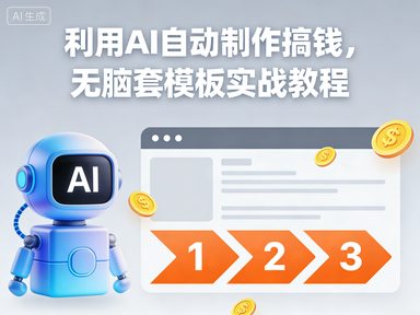 PPT代写项目,利用AI自动制作搞钱,无脑套模板实战教程