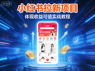 小红书拉新项目,黑科技引爆全网流量,收益可观实战教程