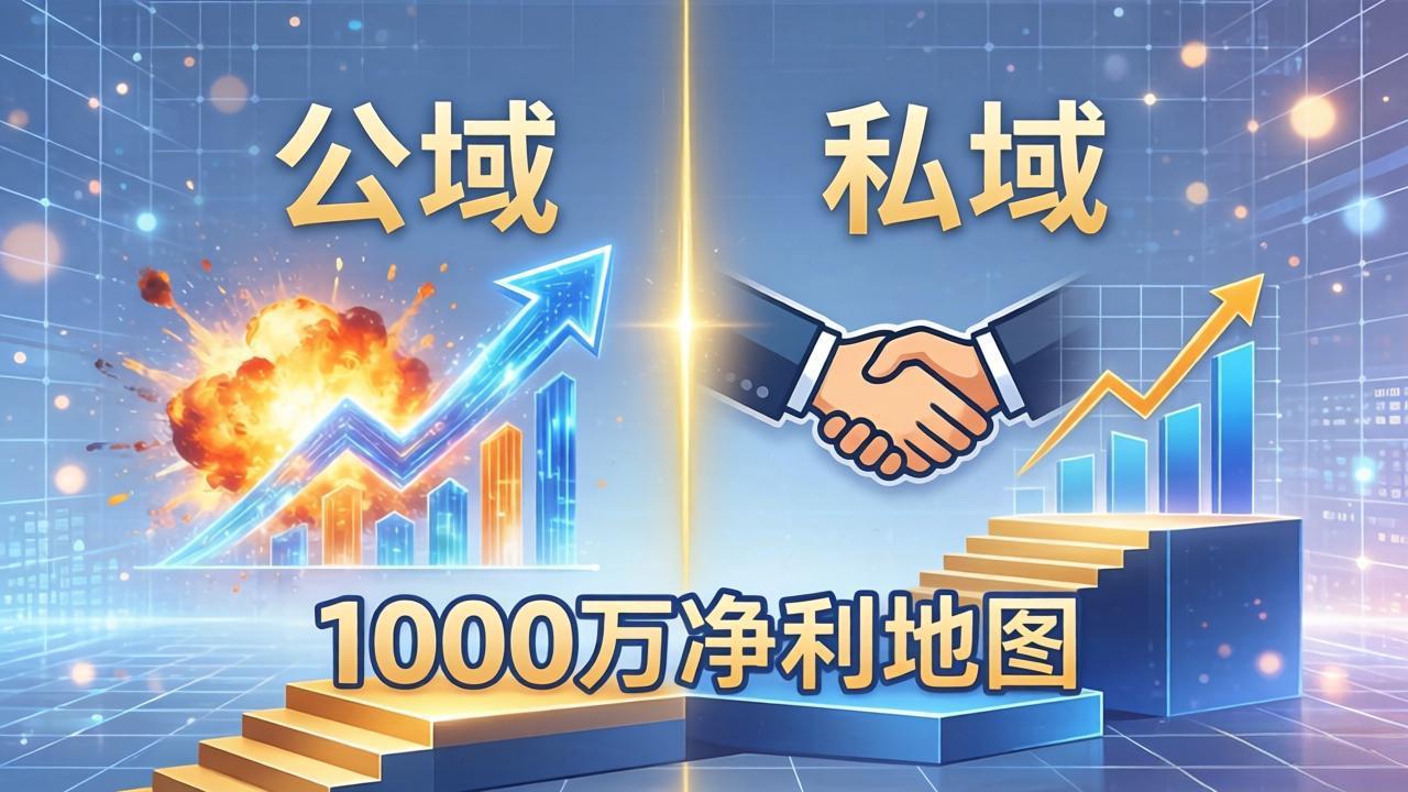 <span style='color:#a100e0'>公域玩命出爆款，私域悄悄做成交：这套AI内训课，2026给你打通1000万净利的地图</span>