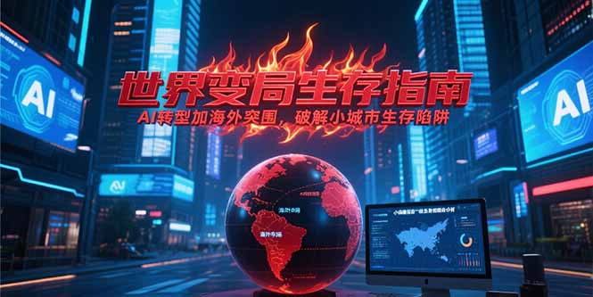 <span style='color:#078a00'>付费文章《世界变局生存指南，AI转型加海外突围，破解小城市生存陷阱</span>