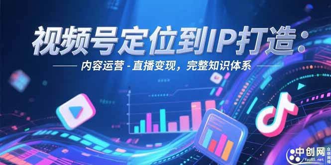 <span style='color:#a100e0'>视频号定位到IP打造：账号搭建-内容运营-直播变现，完整知识体系</span>