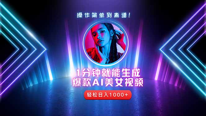 <span style='color:#a100e0'>2025年最强副业：用AI做短视频，从零开始打造爆款账号</span>