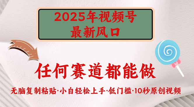 <span style='color:#001aff'>2025年视频号新风口，低门槛只需要无脑执行</span>
