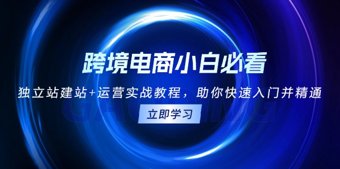 <span style='color:#a100e0'>跨境电商小白必看！独立站建站+运营实战教程，助你快速入门并精通</span>