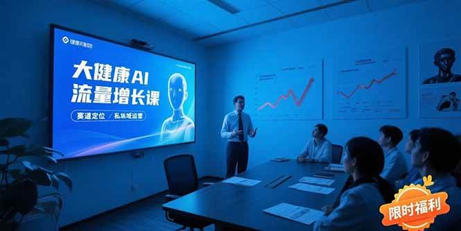 (15396期)大健康AI流量增长课,赛道定位方法论,AI数字人内容生产,私域转化运营… (15396期)大健康AI流量增长课,赛道定位方法论,AI数字人内容生产,私域转化运营…