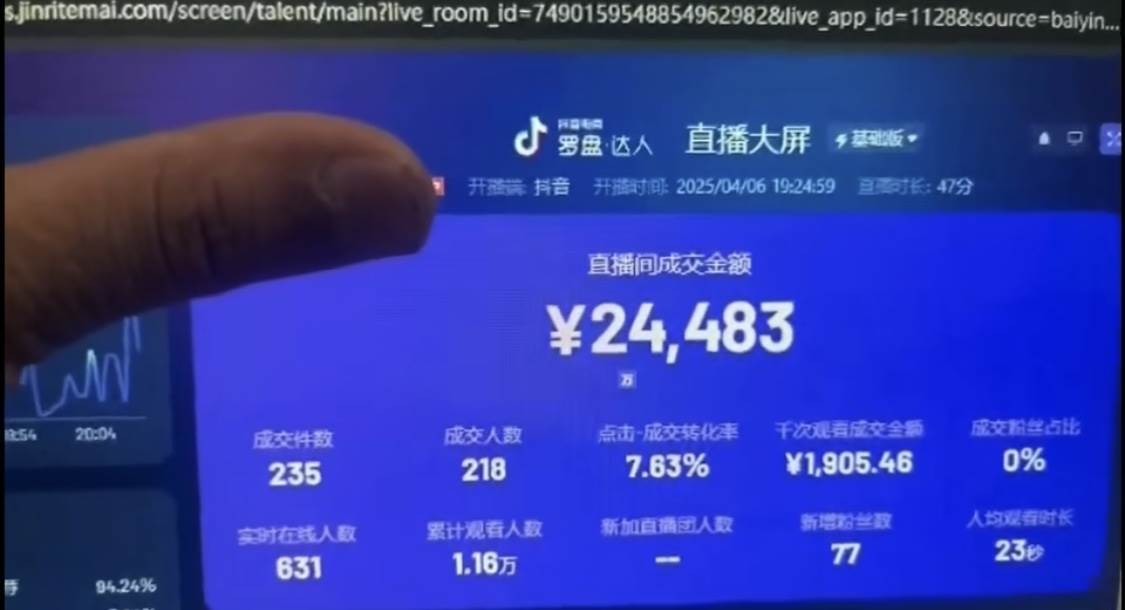 （14509期）抖音破价直播，靠不露脸读稿子， 日入多张，100%起号（2）