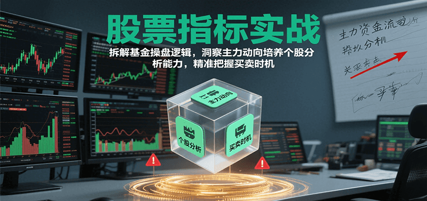 股票指标实战,基金操盘逻辑拆解,洞察主力动向培养个股分析能力把握买卖时机(更新) 股票指标实战,基金操盘逻辑拆解,洞察主力动向培养个股分析能力把握买卖时机(更新)