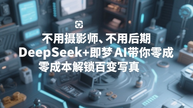 DeepSeek联手即梦AI、无需摄影后期、零成本打造百变写真