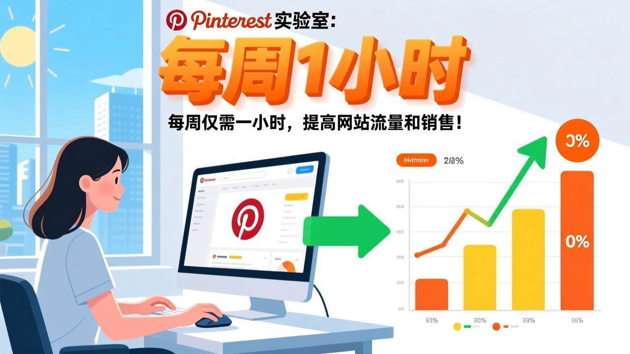 Pinterest实验室、每周一小时、轻松提升网站流量与销量