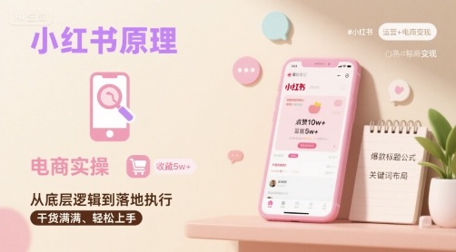 小红书原理以及详细实操流程，小红书电商教程 - 猎人社区-猎人社区