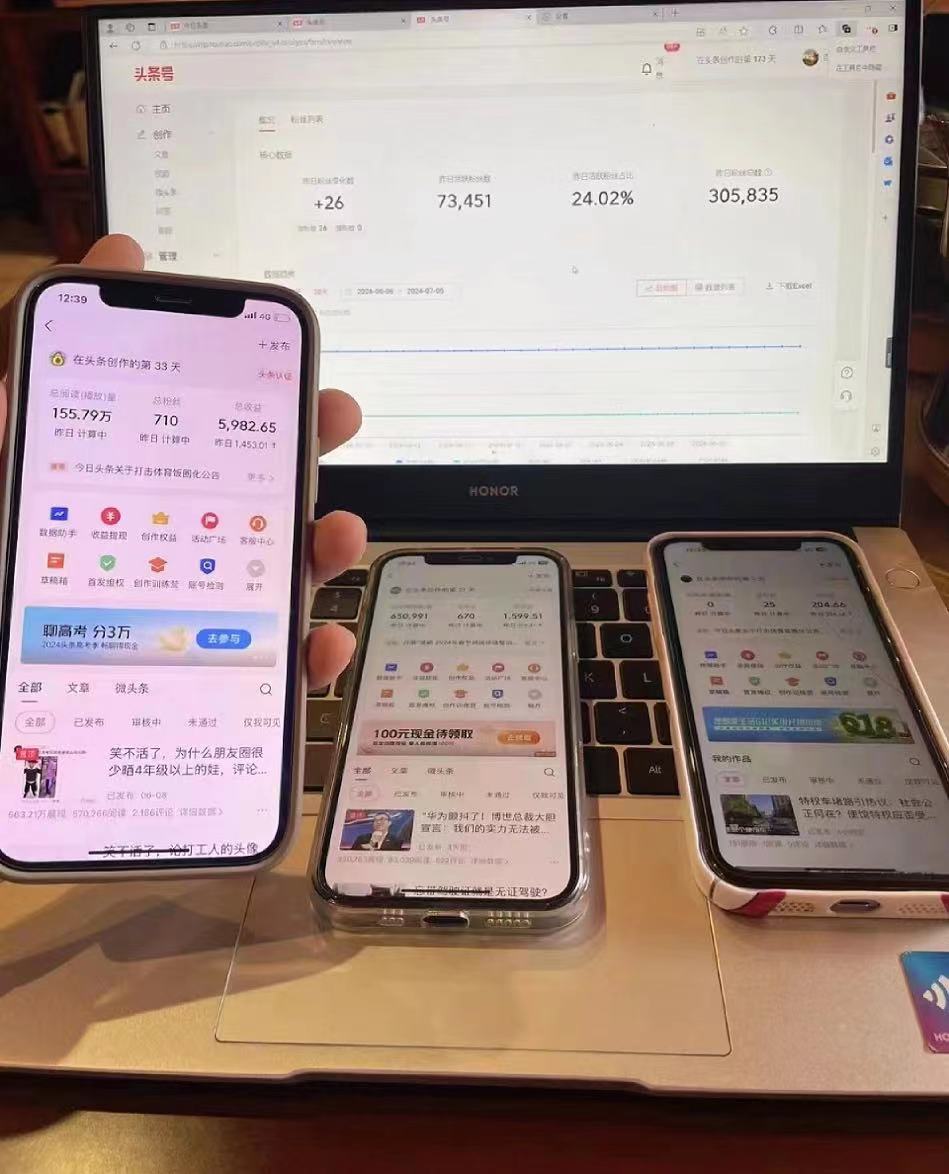 最新AI头条掘金，每天10分钟，做了就有，小白也能月入3万+-猎人社区