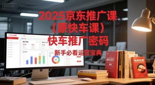 2025京东推广课（原快车课）解锁京东快车推广密码，新手必看运营宝典 - 猎人社区-猎人社区
