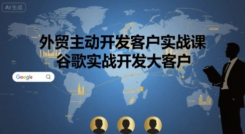 外贸主动开发客户实战课，谷歌实战开发大客户 - 猎人社区-猎人社区