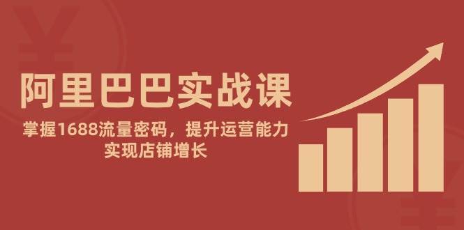 阿里巴巴实战课：掌握1688流量密码，提升运营能力，实现店铺增长-猎人社区