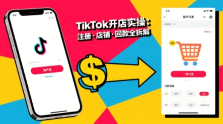 TikTok从开店到投流的进阶课，从基础实操到高阶技巧一网打尽-猎人社区