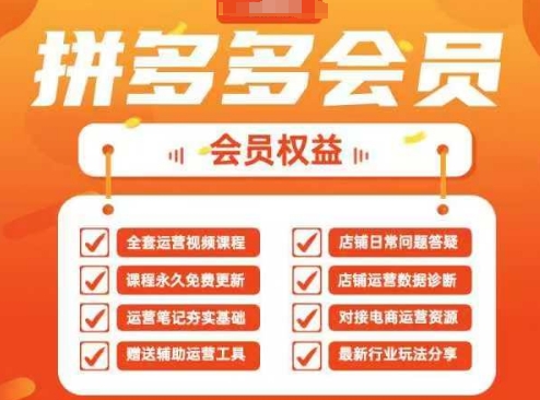 2025拼多多运营实战课，40节全流程教学，覆盖拼多多运营全链路-猎人社区