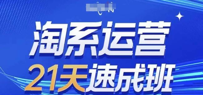 淘系运营21天速成班(更新24年5月)，0基础轻松搞定淘系运营，不做假把式 - 猎人社区-猎人社区