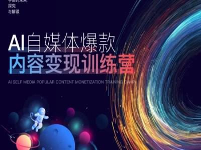 AI自媒体爆款内容变现训练营，20%底层逻辑，60%实操方法，20%案例拆解(即学即用) - 猎人社区-猎人社区