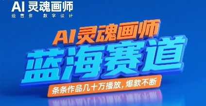 AI灵魂画师，蓝海赛道，条条作品几十W播放，爆款不断 - 猎人社区-猎人社区