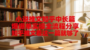 小说推文知乎中长篇爆单实操全流程分享，知乎推文看这一篇就够了 - 猎人社区-猎人社区