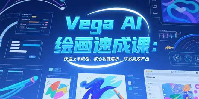 Vega AI绘画速成课：快速上手流程，核心功能解析，作品高效产出 - 猎人社区-猎人社区