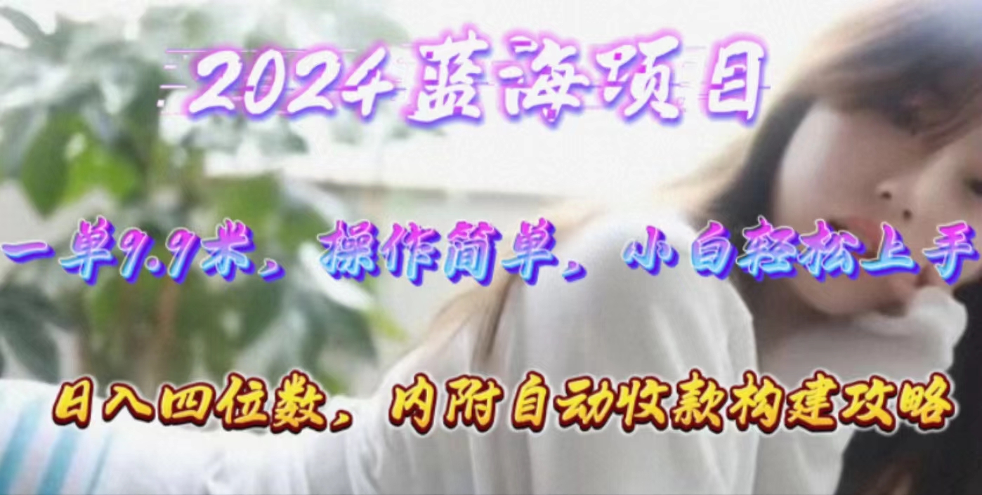 年轻群体的蓝海市场，1单9.9元，操作简单，小白轻松上手，日入四位数-猎人社区