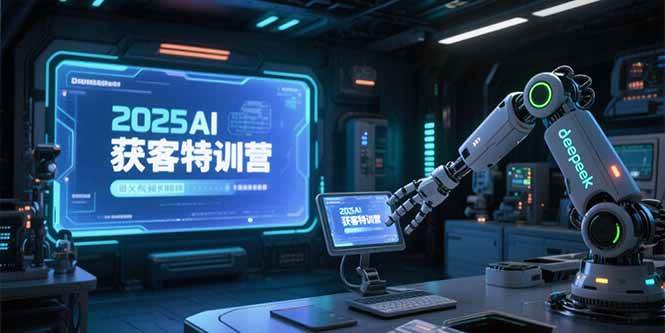 2025AI获客特训营，AI图文视频全制作，deepseek工具实操教学 - 猎人社区-猎人社区