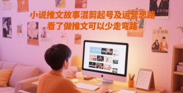 小说推文故事混剪起号及运营思路，看了做推文可以少走弯路 - 猎人社区-猎人社区