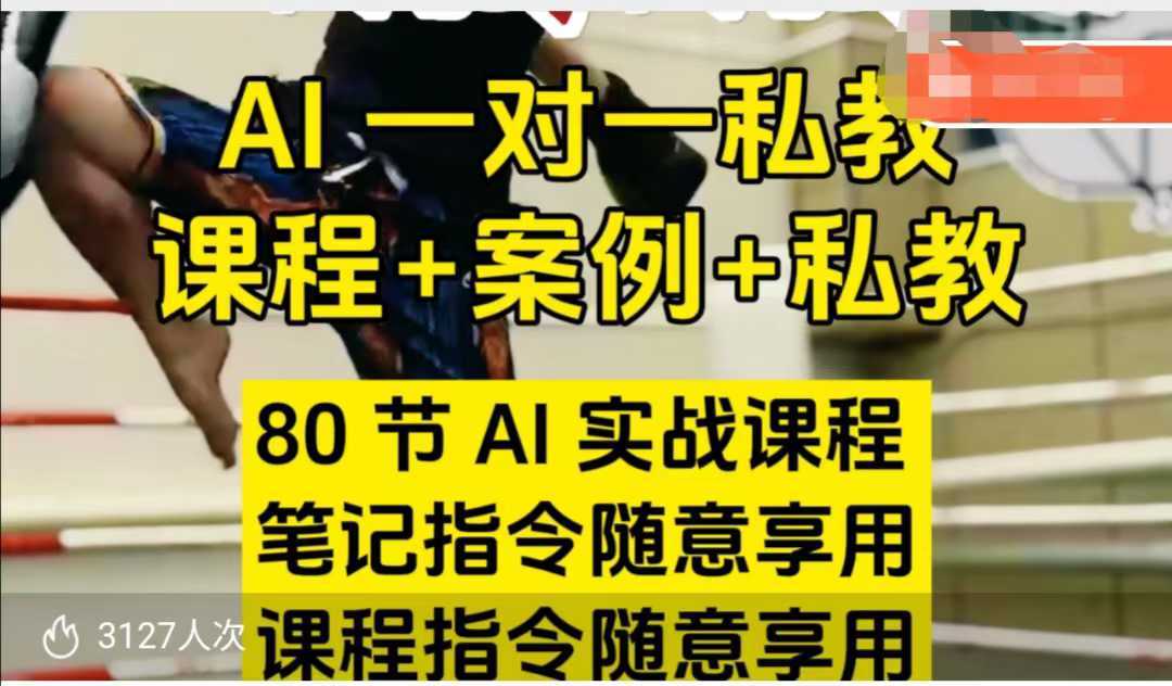 AI指令实战课，课程+案例，80节AI实战课程，笔记指令随意享用，课程指令随意享用 - 猎人社区-猎人社区