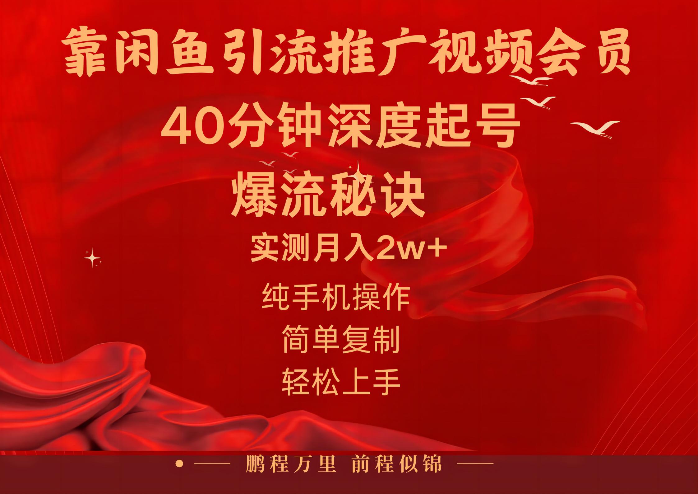 闲鱼暴力引流推广视频会员，能做到日入2W+，操作简单 - 猎人社区-猎人社区