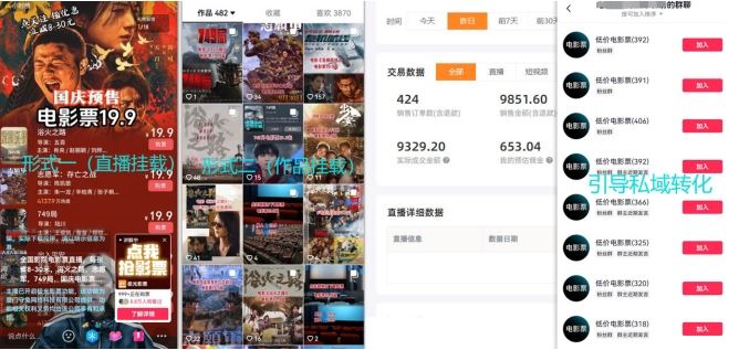 电影票小程序挂载_蹭新电影热度+后续流量延伸【揭秘】 - 猎人社区-猎人社区