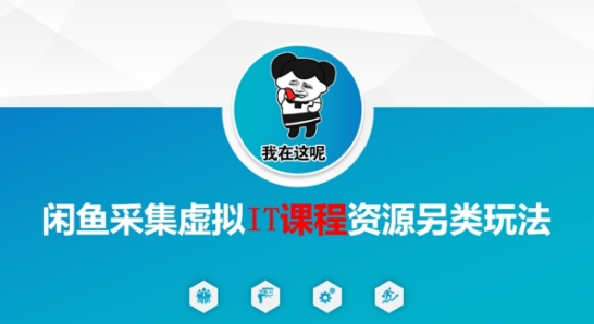 闲鱼采集虚拟IT课程资源另类玩法，干货满满-猎人社区