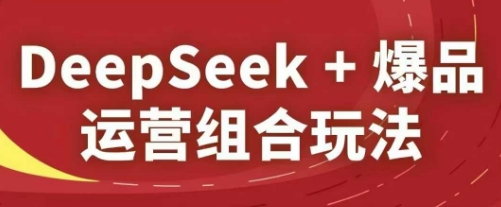 DeepSeek+爆品运营组合玩法，2025淘系精品课 - 猎人社区-猎人社区