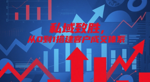 私域致胜，从0到1搭建客户成交体系 - 猎人社区-猎人社区