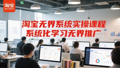 淘宝无界系统实操课程，系统化学习无界推广 - 猎人社区-猎人社区