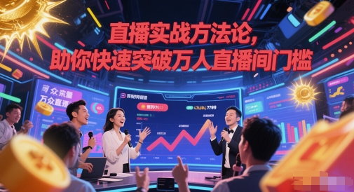 直播实战方法论，助你快速突破万人直播间门槛 - 猎人社区-猎人社区