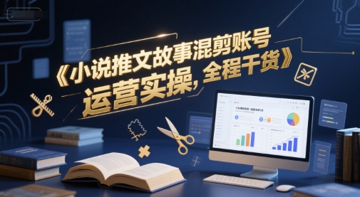 小说推文故事混剪账号运营实操，全程干货 - 猎人社区-猎人社区