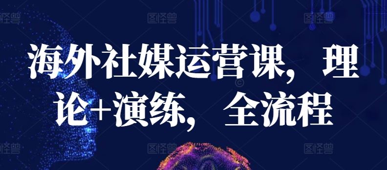 海外社媒运营课，理论+演练，全流程 - 猎人社区-猎人社区