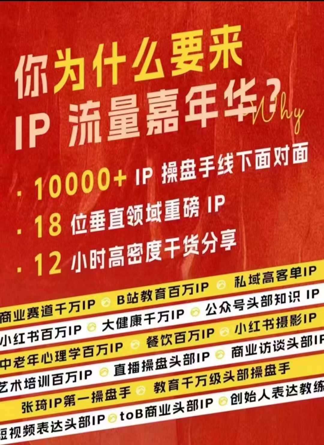 群响IP流量嘉年华，现场视频+IP江湖2024典藏版PPT - 猎人社区-猎人社区