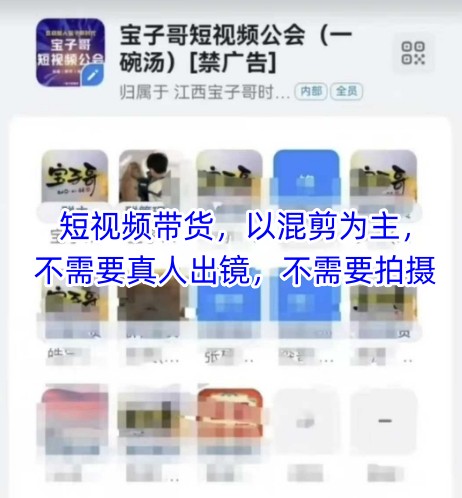 宝子哥头部团队短视频带货，以混剪为主，不需要真人出镜，不需要拍摄【更新6月】 - 猎人社区-猎人社区