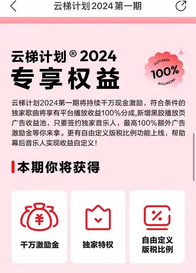 2024网易云云梯计划 单机日300+ 无脑月入5000+ - 猎人社区-猎人社区
