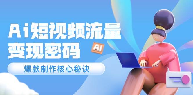 Ai短视频流量密码，爆款制作核心秘诀，120万案例深度解析 - 猎人社区-猎人社区