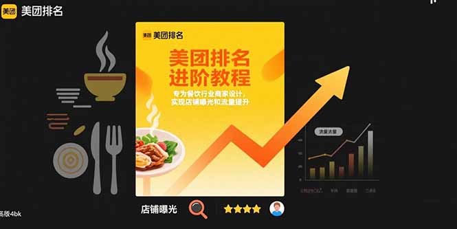 美团排名进阶教程：专为餐饮行业商家设计，实现店铺曝光和流量提升 - 猎人社区-猎人社区