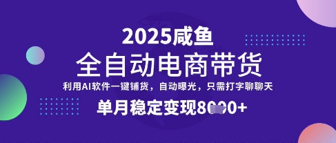 全网首发【闲鱼全自动电商带货】三年磨一剑，一朝露锋芒，单月稳定变现8k+【揭秘】 - 猎人社区-猎人社区
