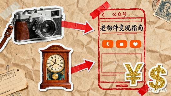 公众号老物件冷门项目，这波红利小白也能捡钱，用物件吸引流量然后变现.png