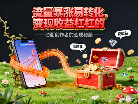 3D动画MV制作项目,流量暴涨易转化,变现收益杠杠的.png 3D动画MV制作项目,流量暴涨易转化,变现收益杠杠的.png