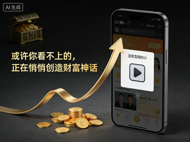 看广告新项目,或许你看不上的,正在悄悄创造财富神话