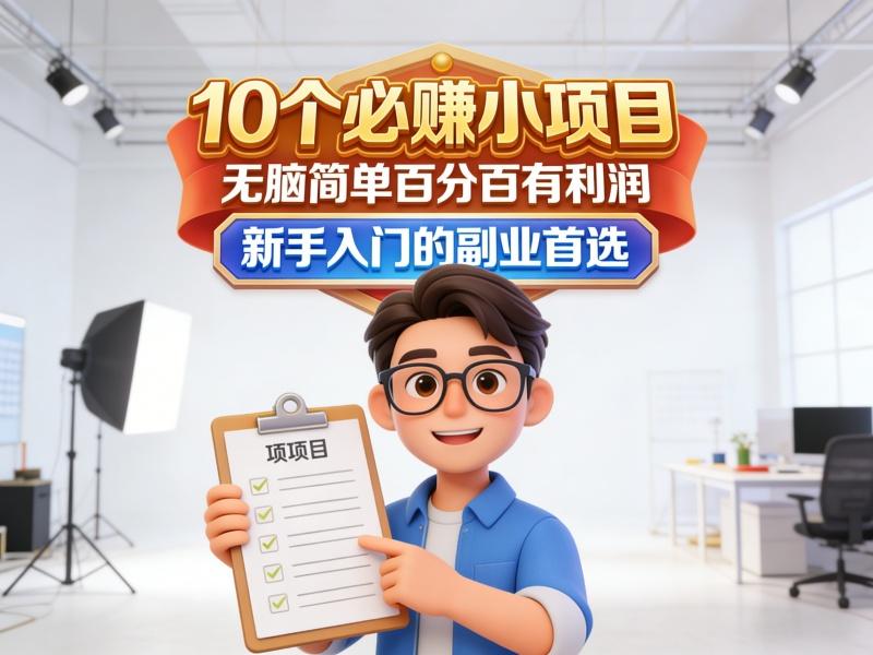 (16463期)10个必赚小项目,无脑简单百分百有利润,新手入门的副业首选 (16463期)10个必赚小项目,无脑简单百分百有利润,新手入门的副业首选