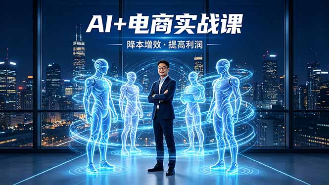 <span style='color:#a100e0'>AI+电商实战课，1人+N个AI 智能体，把SOP变AI员工，实现降本增效提高利润</span>